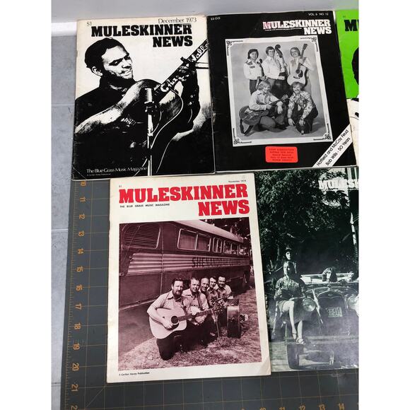 Muleskinner News Bluegrass Music Magazine 1-1973 2-1974 2-Vol 6 No 11 & 12 - Picture 5 of 9